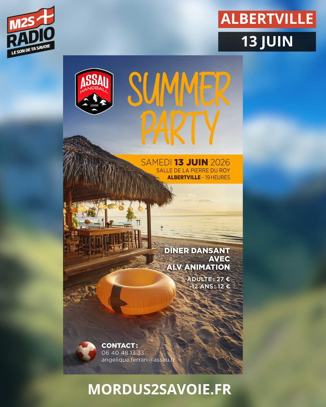 Summer party ASSAU - Mordus 2 Savoie