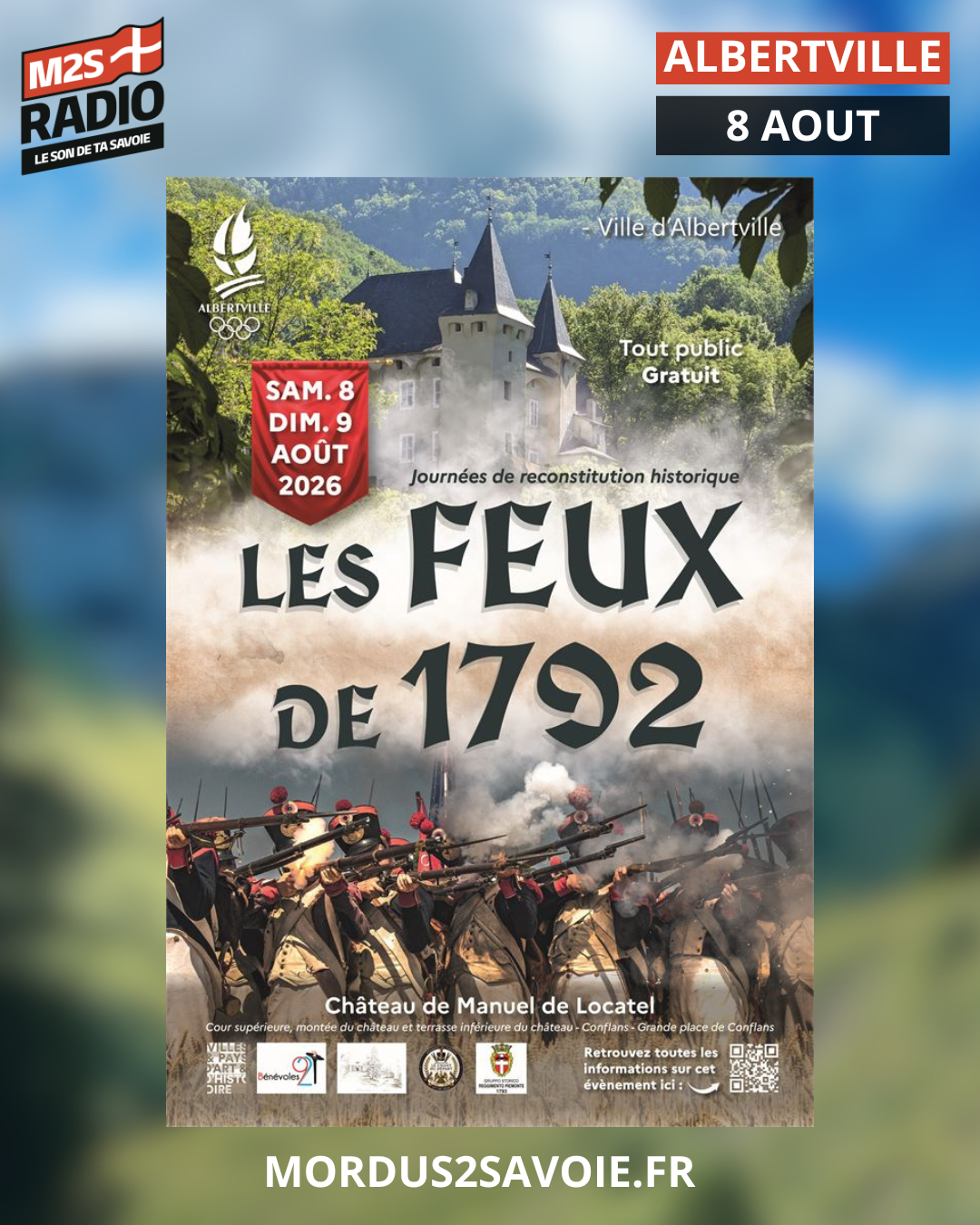 Les feux de 1792 : Spectacle et défilé - Mordus 2 Savoie